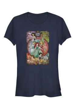 Disney Princesses Princess Power - T-Shirt Print - Navy Blue