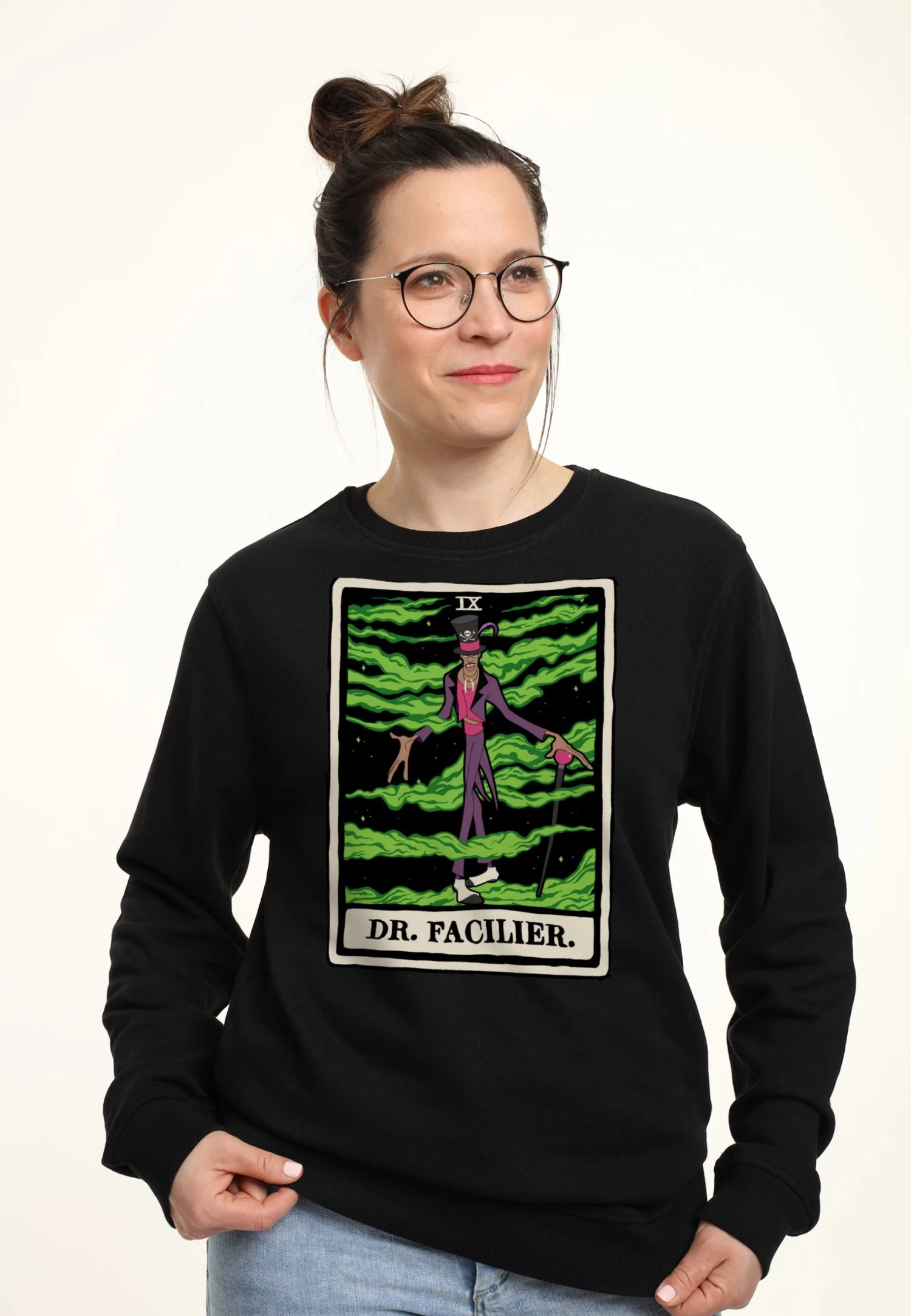 Disney The Princess And The Frog The Dr - Sweater - Black - Afbeelding 3