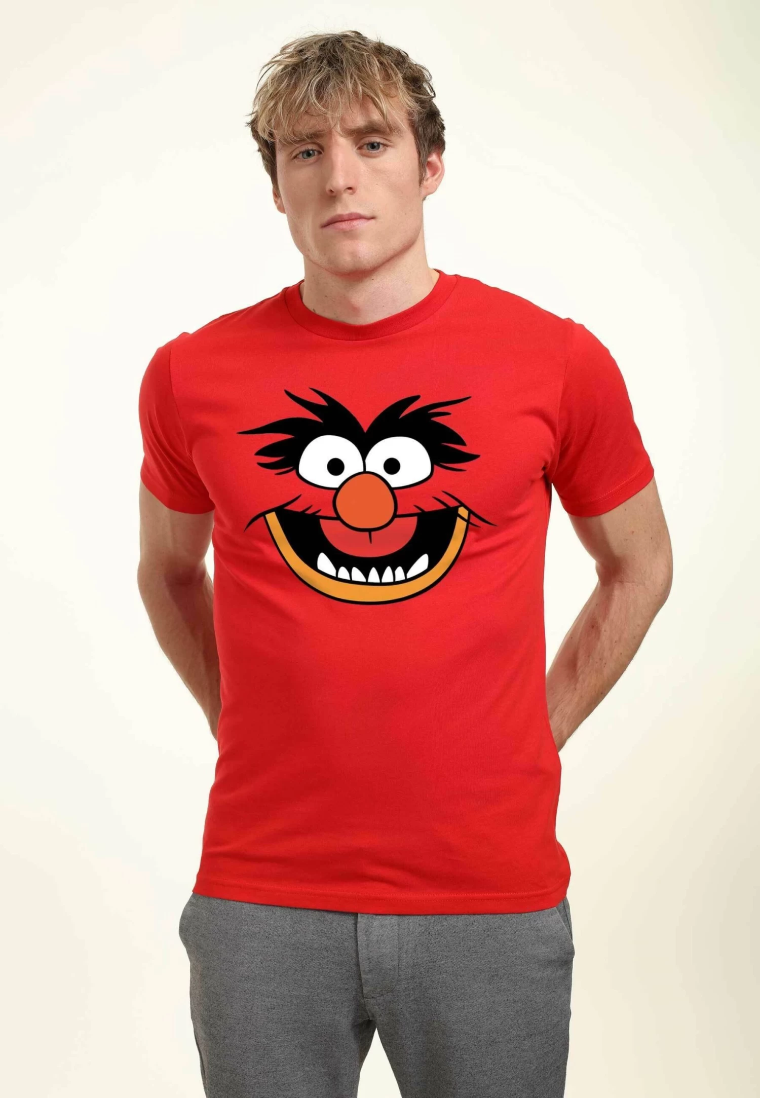 Disney Muppets Animal Costume Tee Unisex - T-Shirt Print - Red - Afbeelding 3