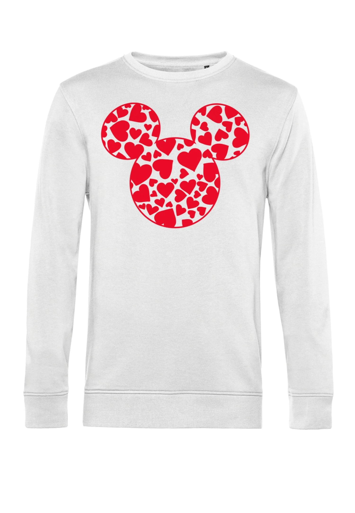 Disney Classic Mickey Mickey Hearts Fill - Sweater - White - Afbeelding 4