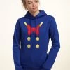 Disney Classic Mickey Donald - Hoodie - Royal Blue
