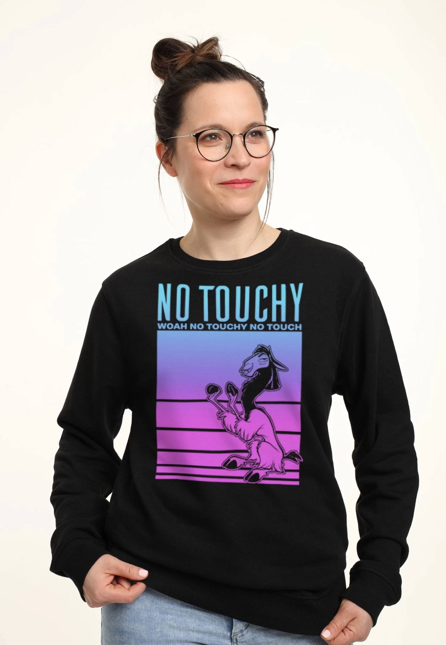 Disney Emperor'S New Groove No Touch Yo - Sweater - Black - Afbeelding 3