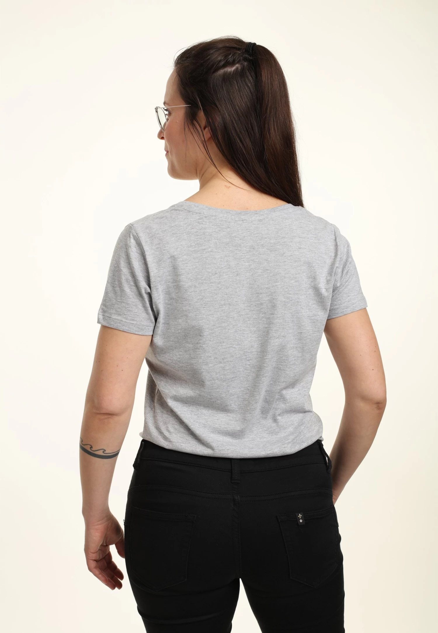 Disney Princesses Princess Adjectives - T-Shirt Print - Heather Grey - Afbeelding 2