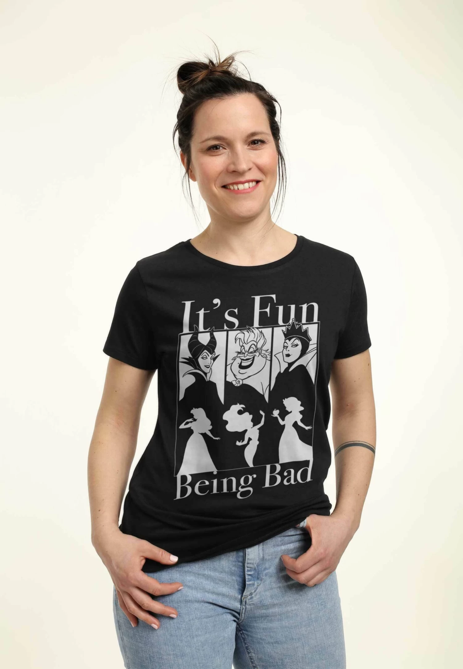 Disney Villains Bad Fun - T-Shirt Print - Black - Afbeelding 3