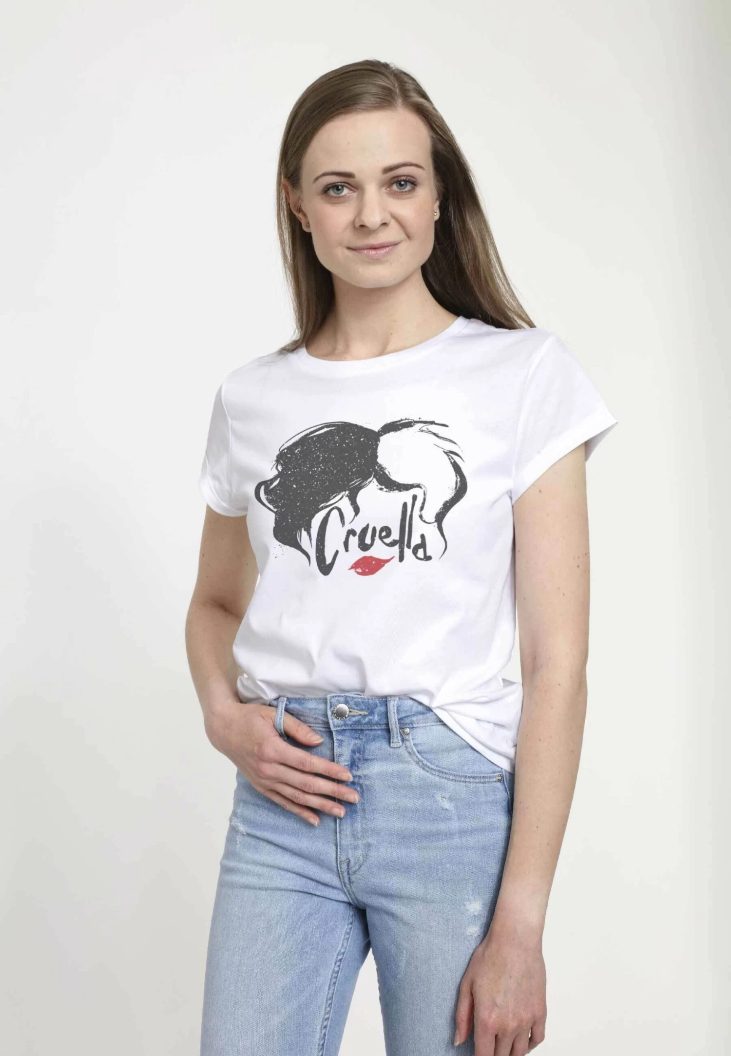 Disney Dnca Simply Cruella - T-Shirt Print - White - Afbeelding 3