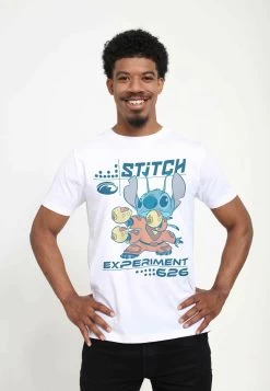 Disney Lilo & Stitch Experiment 626 Unisex - T-Shirt Print - White