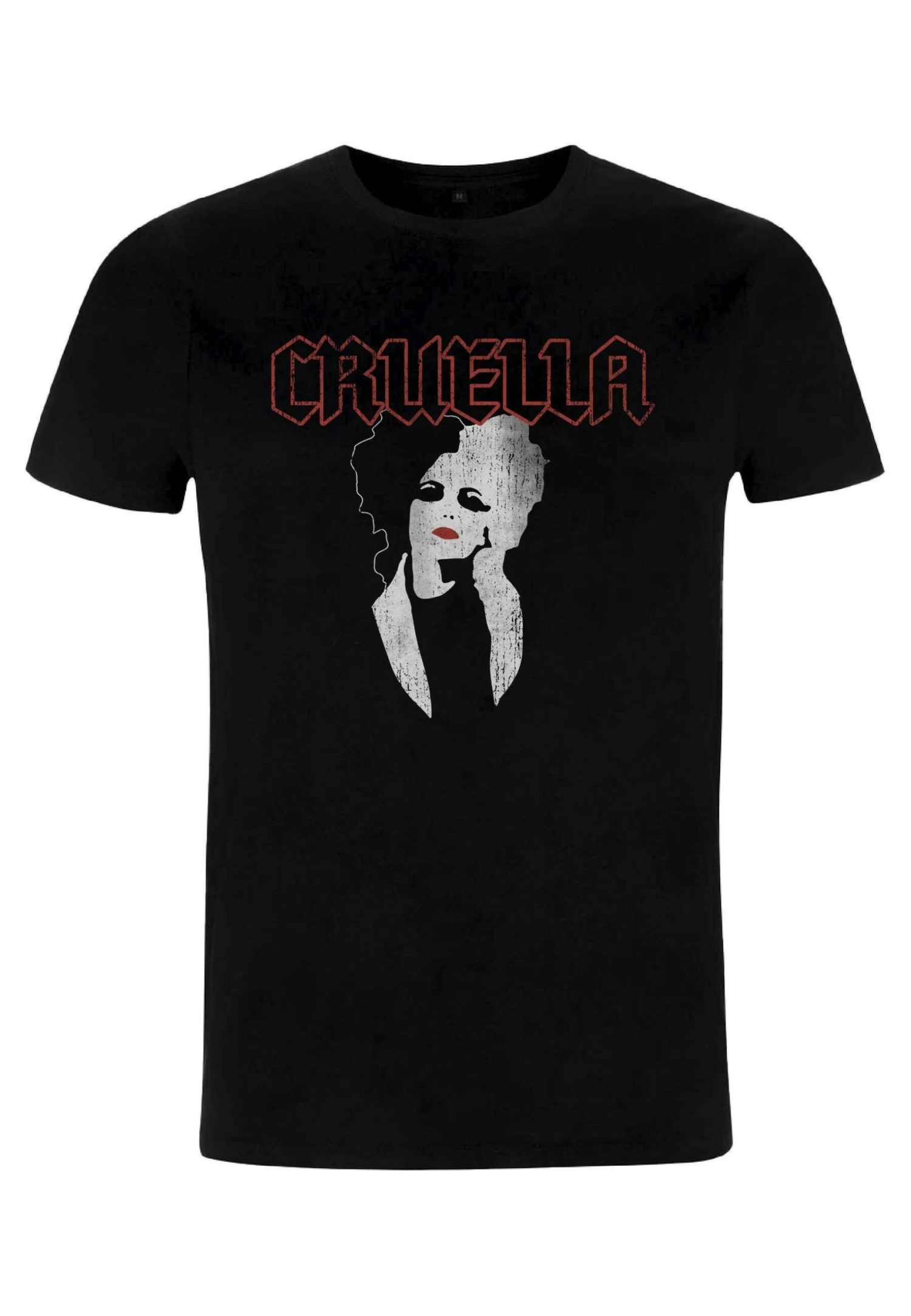 Disney Dnca Cruella Rock T - T-Shirt Print - Black
