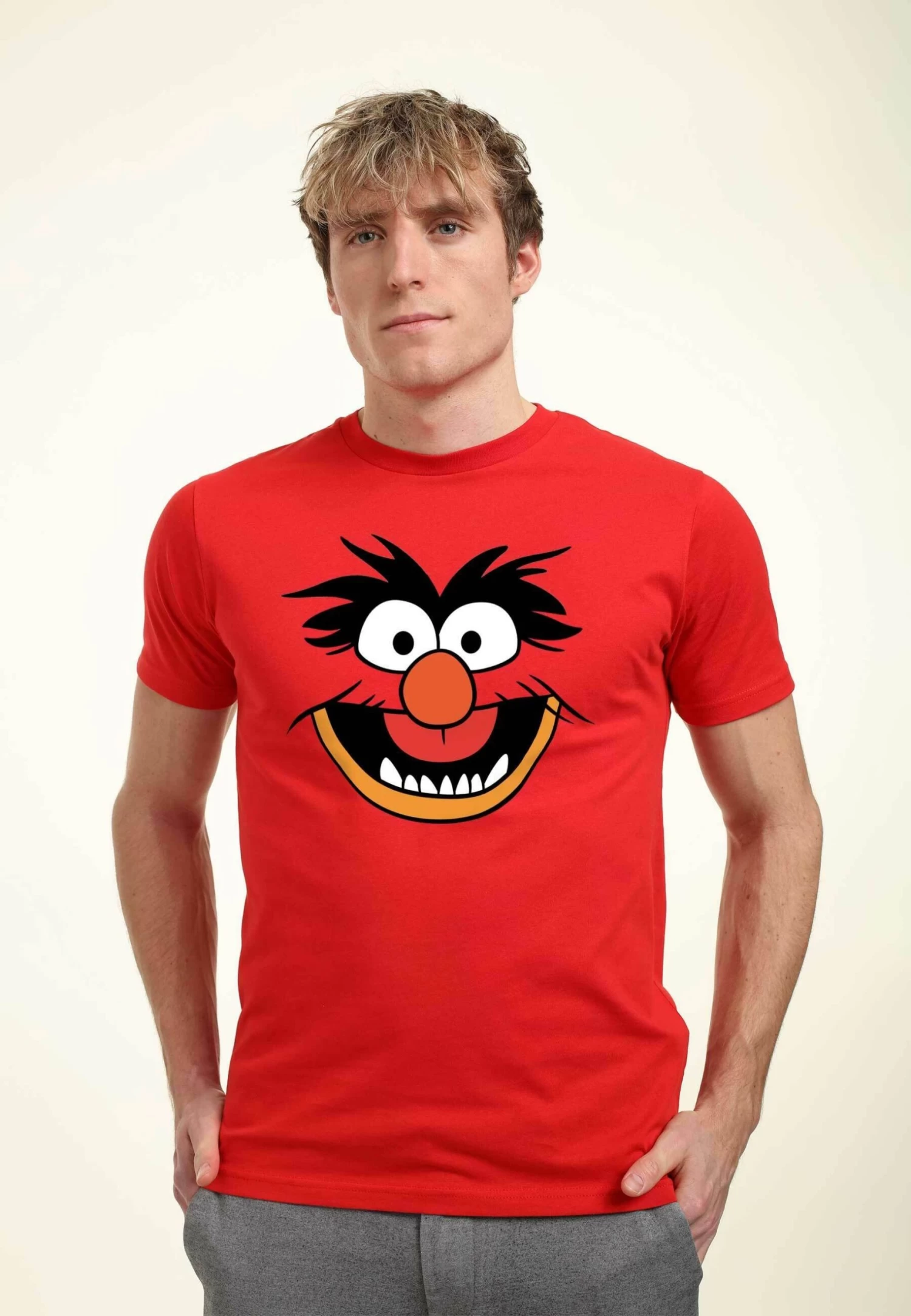 Disney Muppets Animal Costume Tee Unisex - T-Shirt Print - Red - Afbeelding 4