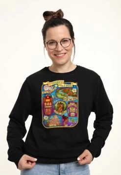 Disney The Princess & The Frog Map - Sweater - Black