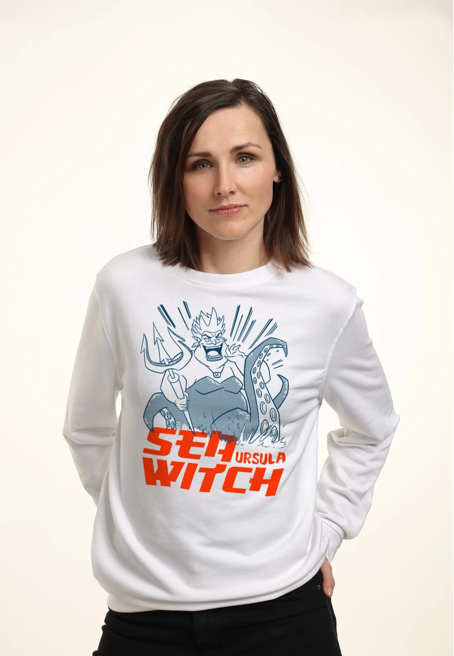 Disney Villains Anime Ursula - Sweater - White - Afbeelding 3