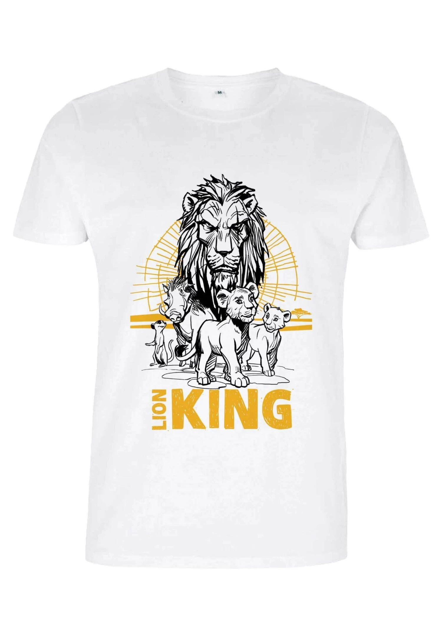 Disney Lion King Lion King Group Unisex - T-Shirt Print - White - Afbeelding 5
