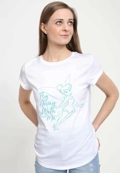 Disney Peter Pan Fly Away With Me - T-Shirt Print - White