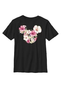 Disney Classic Mickey Tropical Mouse - T-Shirt Print - Black