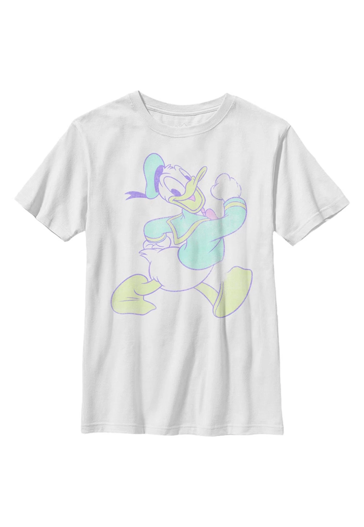 Disney Mickey Classic Neon Donald - T-Shirt Print - White