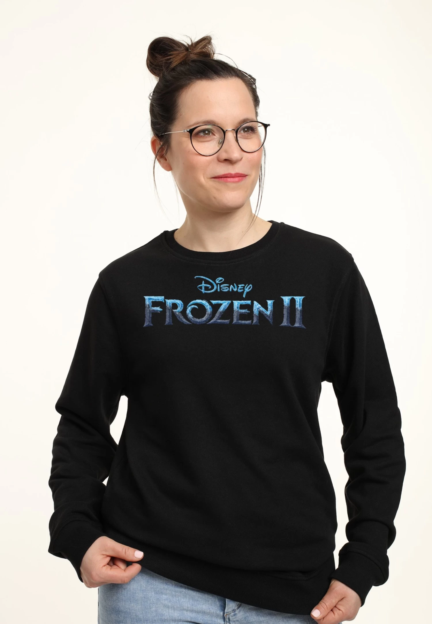 Disney Frozen 2 Logo - Sweater - Black - Afbeelding 3