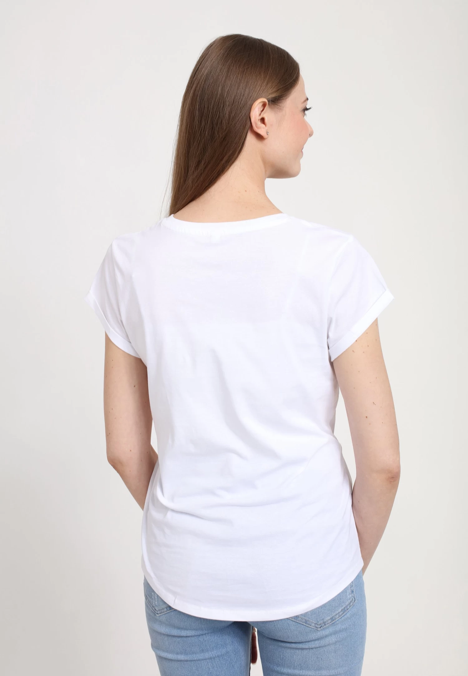 Disney Lilo & Stitch Cute Ducks - T-Shirt Print - White - Afbeelding 2