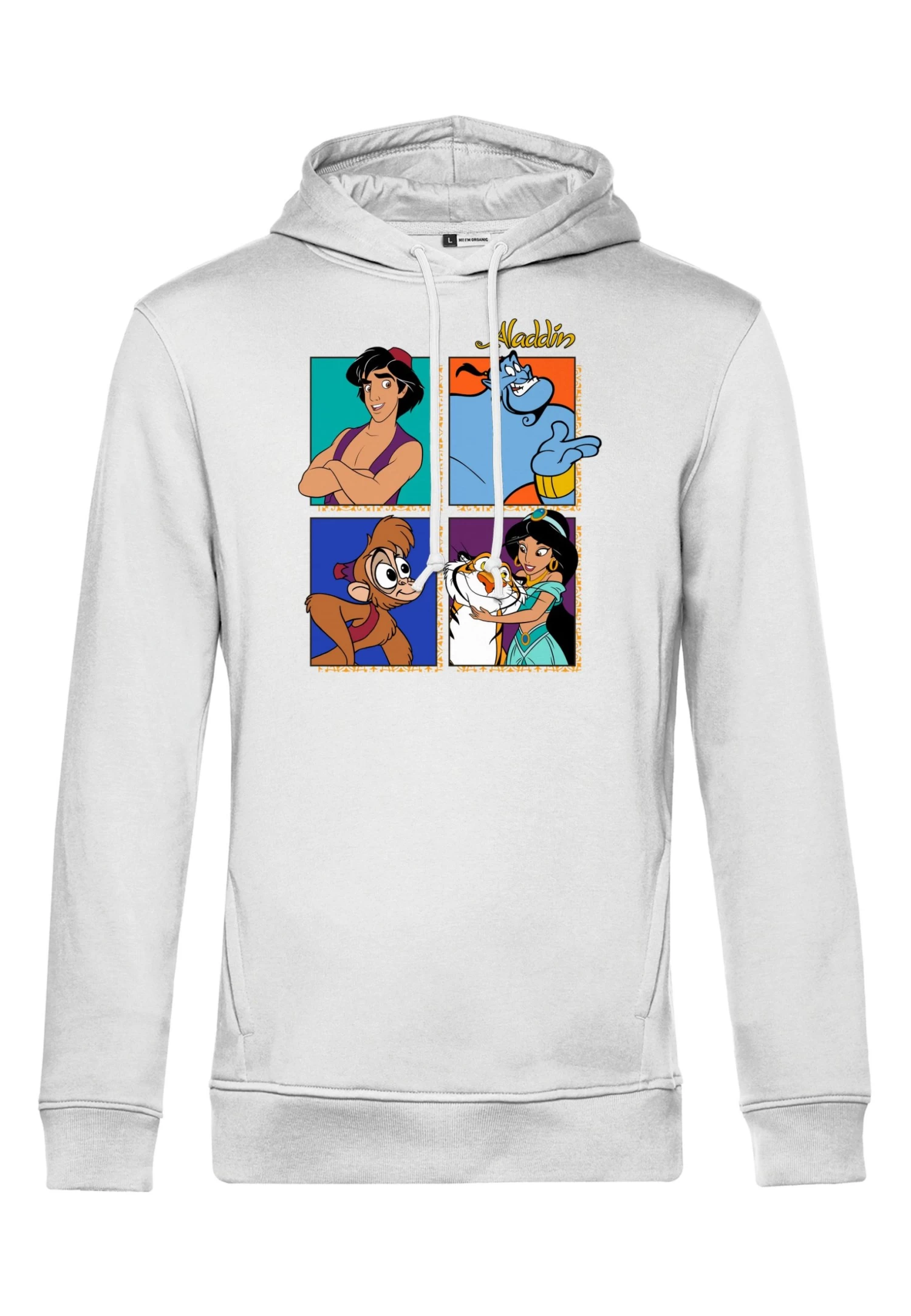 Disney Aladdin Aladdin Four - Hoodie - White - Afbeelding 3