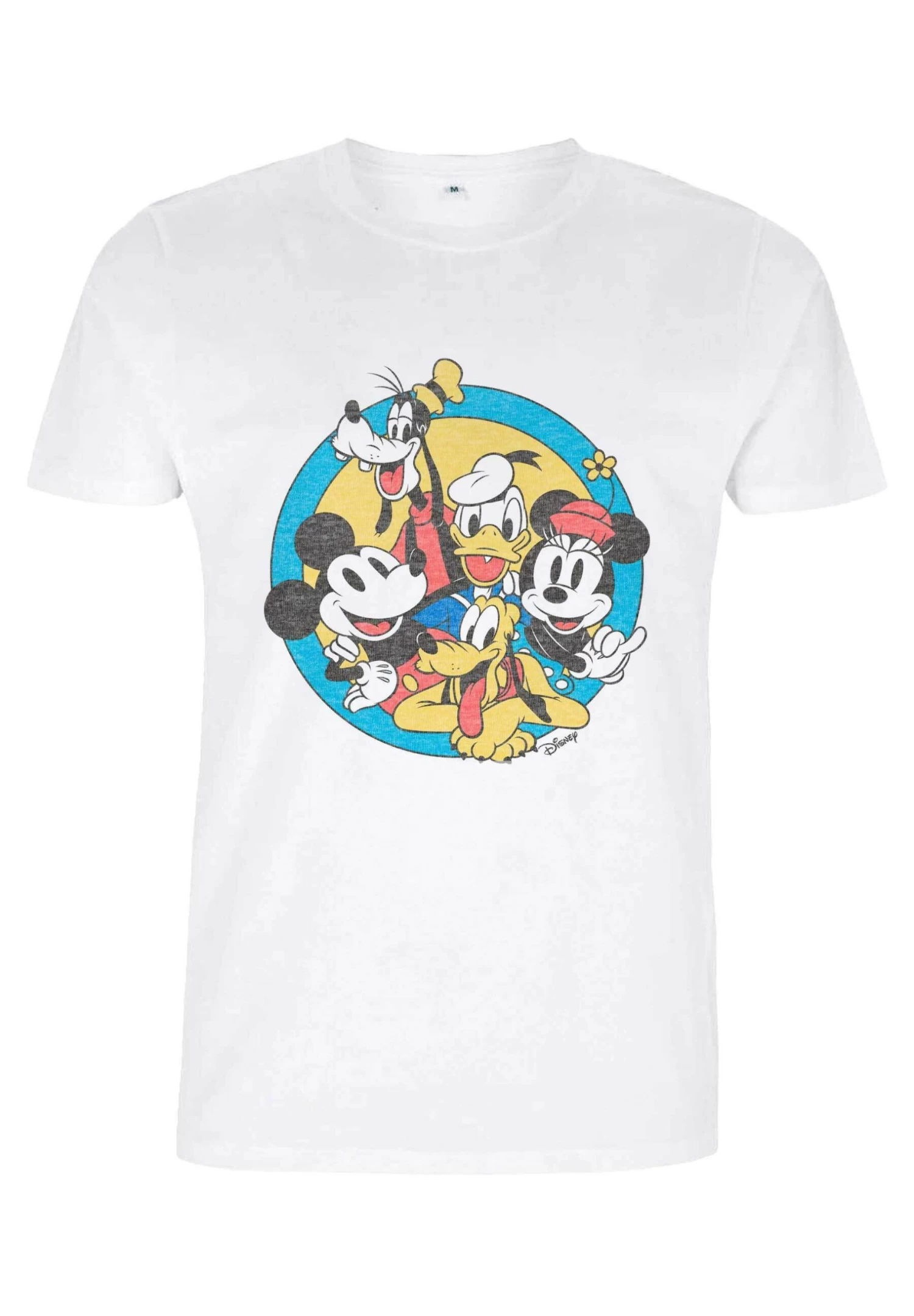 Disney Classic Mickey Original Buddies Unisex - T-Shirt Print - White - Afbeelding 5