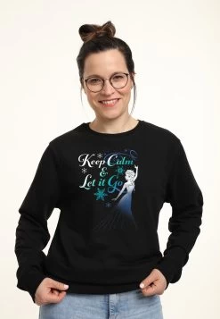 Disney Frozen Let It Go Now - Sweater - Black