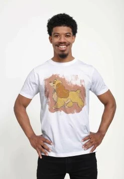 Disney Lady & The Tramp Lady Strut Unisex - T-Shirt Print - White