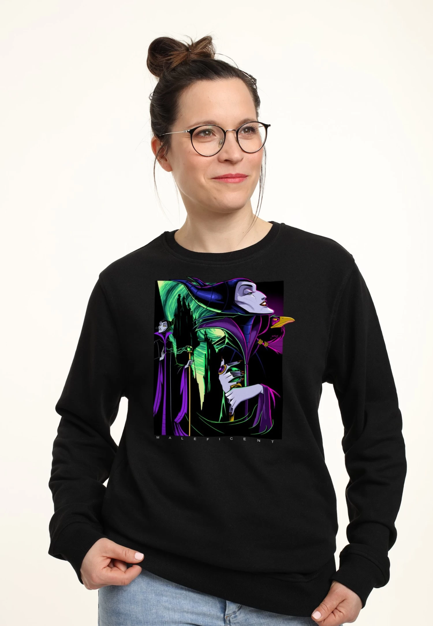 Disney Sleeping Beauty Mistress Of Evil - Sweater - Black - Afbeelding 3