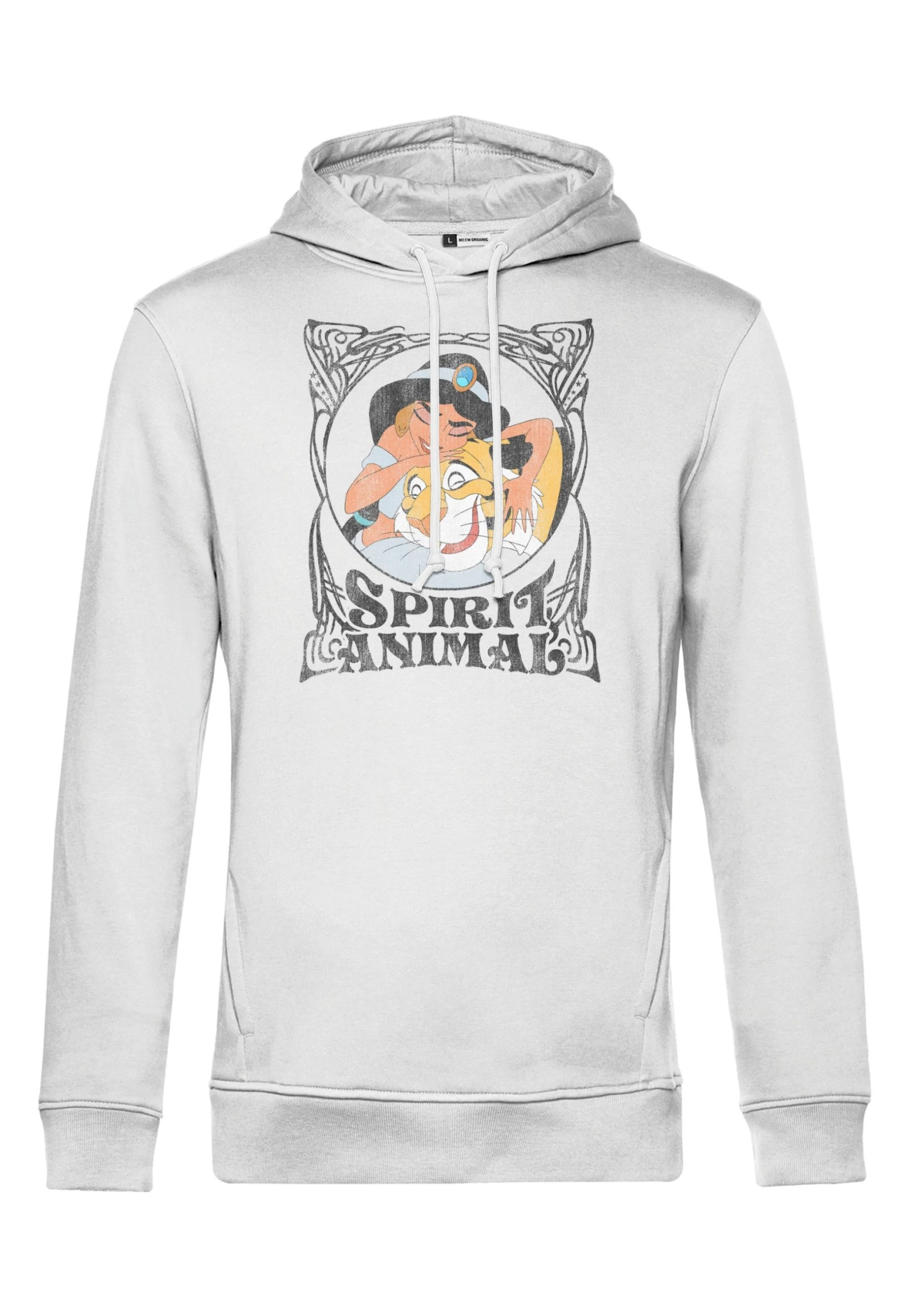 Disney Aladdin Spirit Animal V2 - Hoodie - White - Afbeelding 4