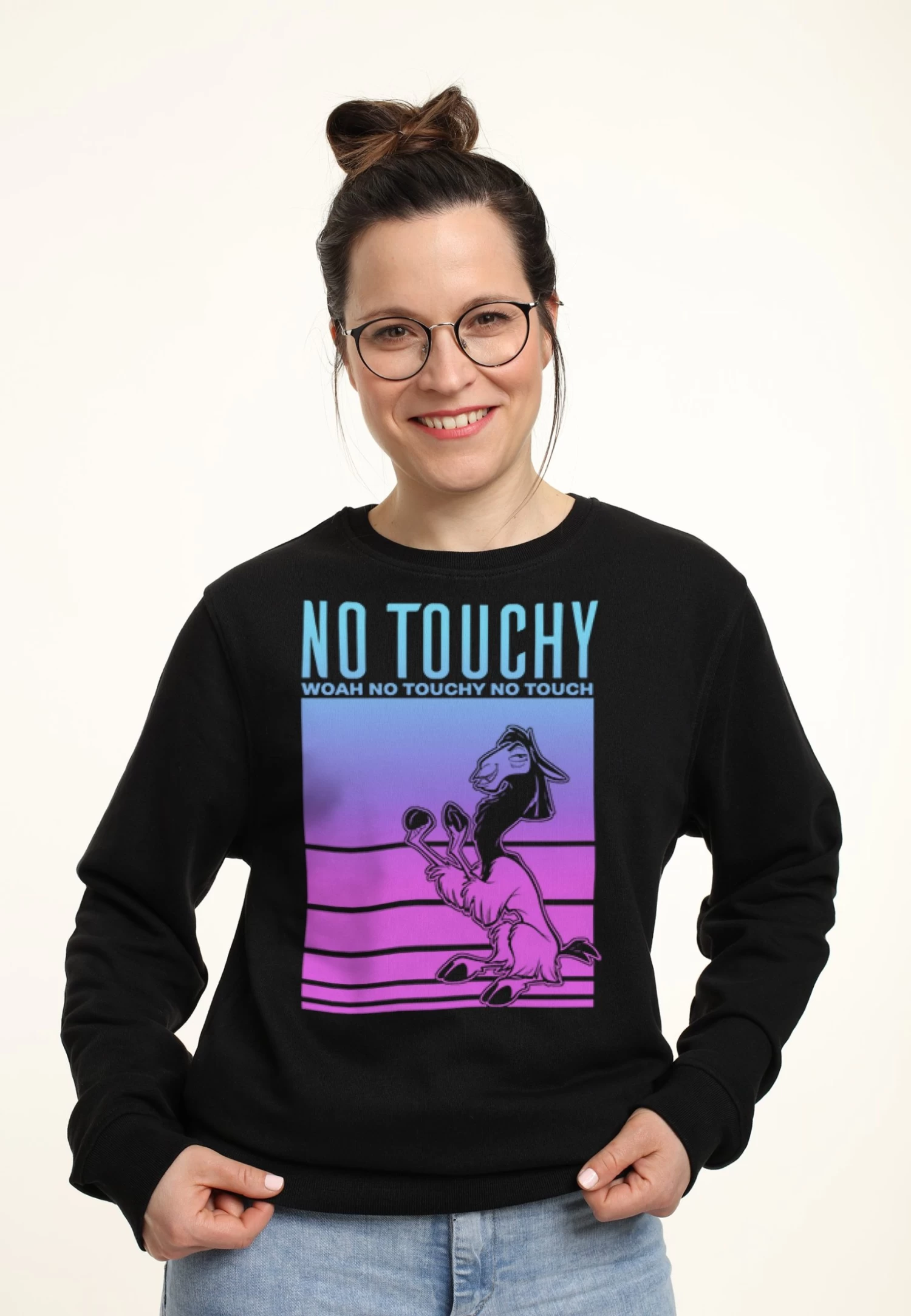 Disney Emperor'S New Groove No Touch Yo - Sweater - Black