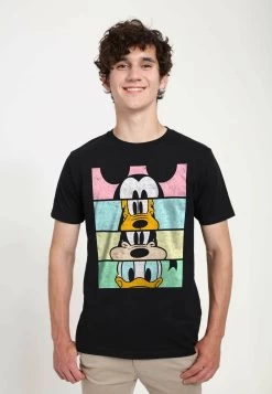 Disney Classics Mickey Classic - Crew Crop - T-Shirt Print - Black