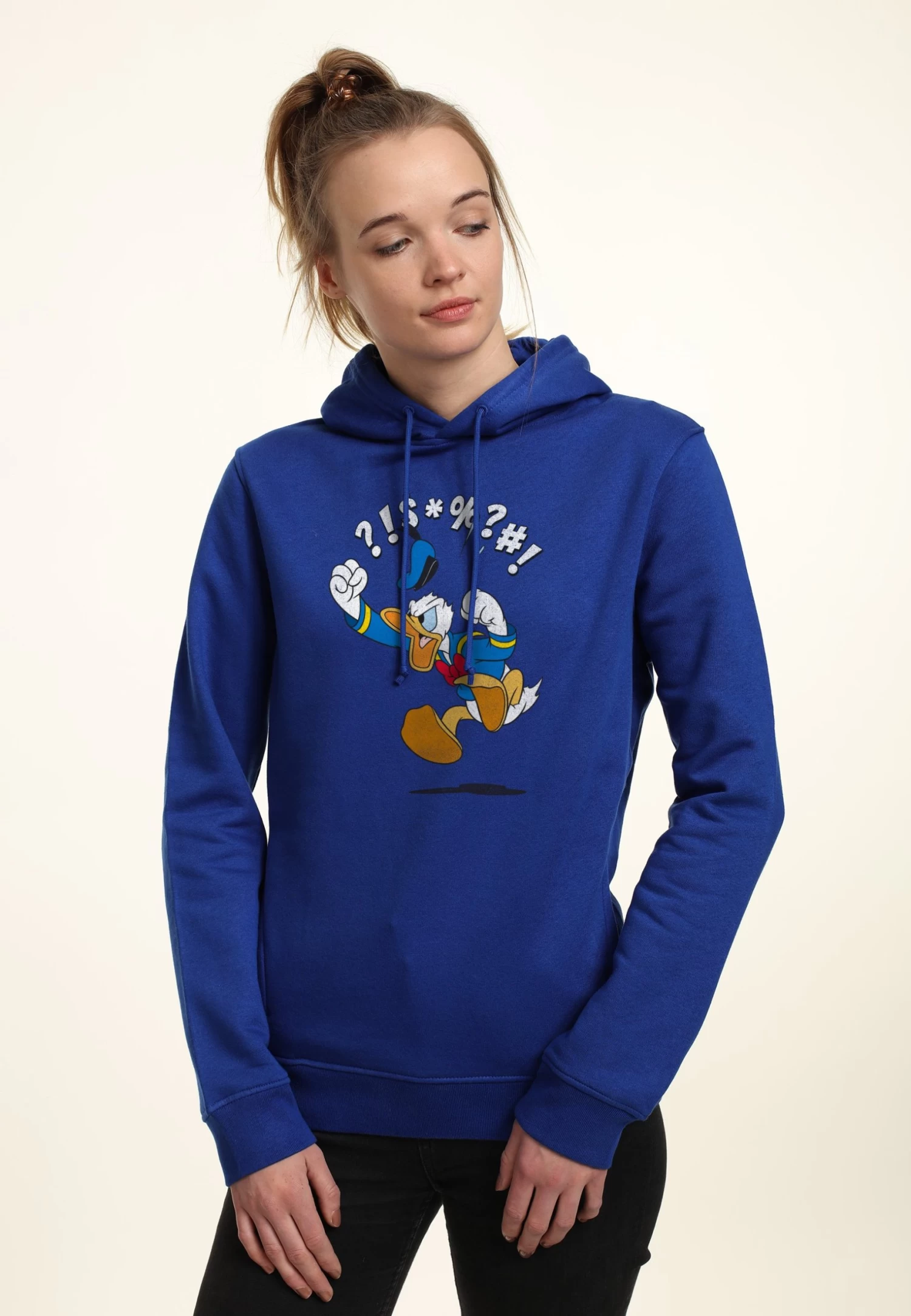 Disney Mickey Classic Donald Jump - Sweater - Royal Blue