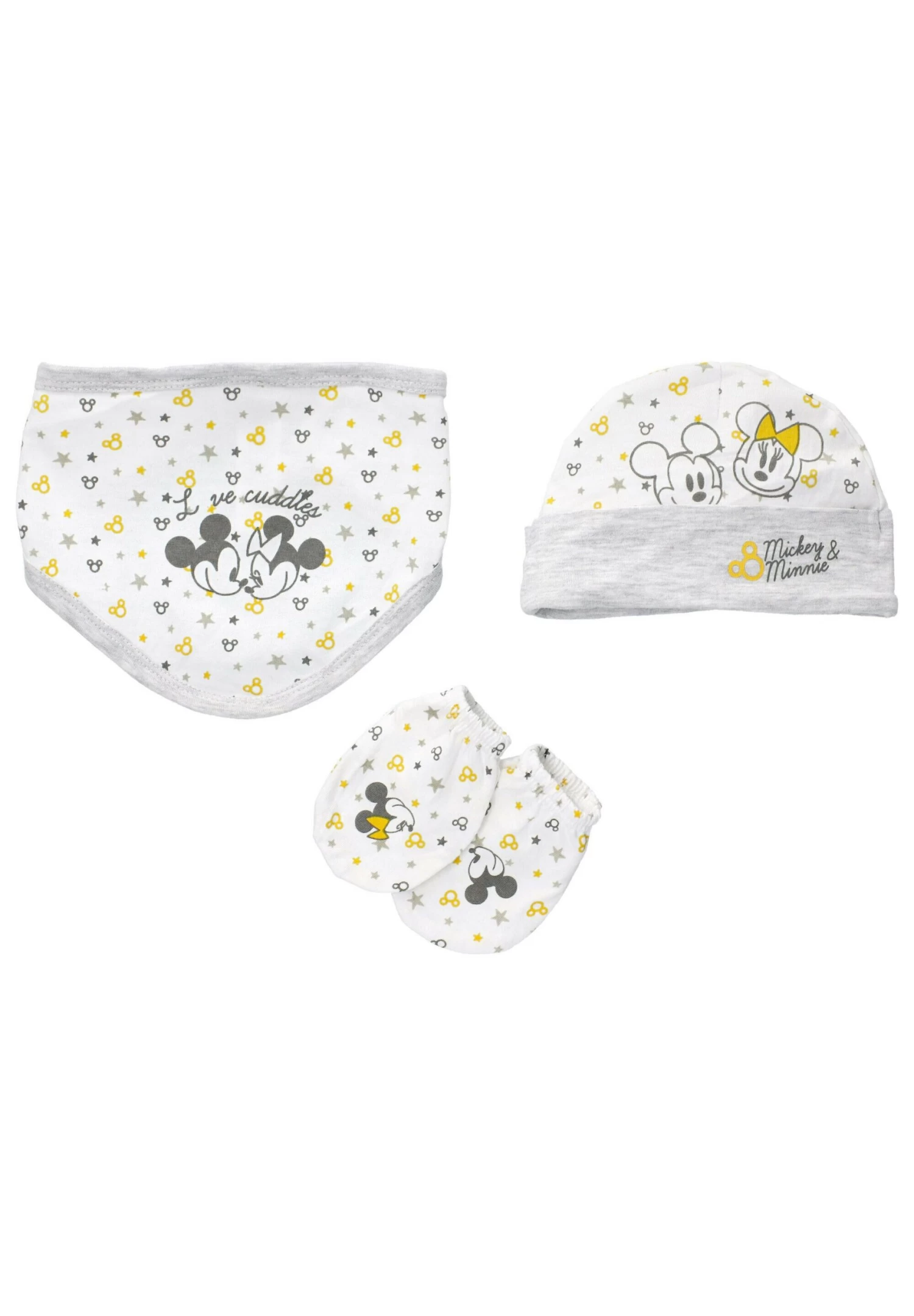 Disney 5Tlg Set Sweets Meets- Muts - Gelb Weiß Grau - Afbeelding 4