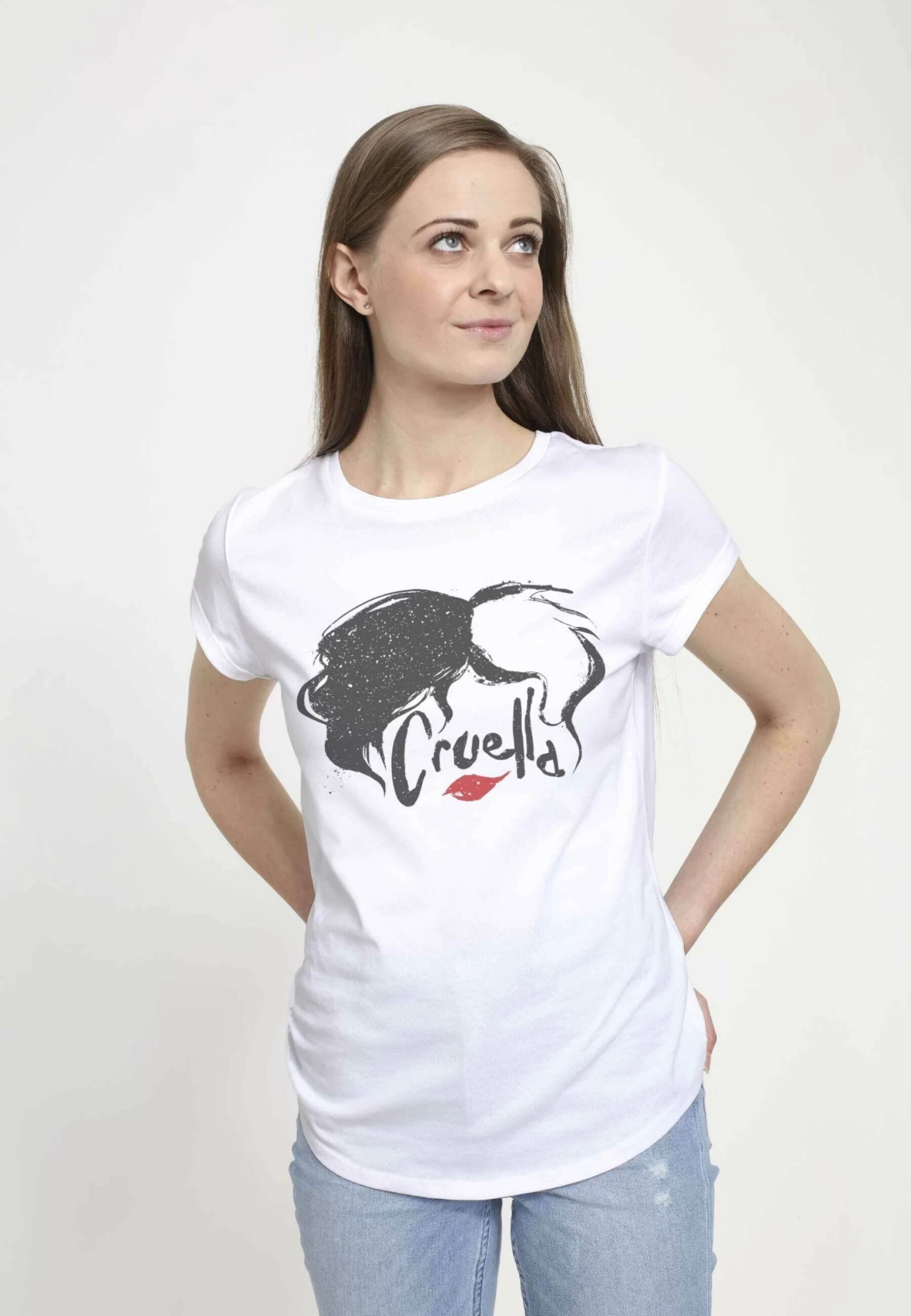 Disney Dnca Simply Cruella - T-Shirt Print - White - Afbeelding 4