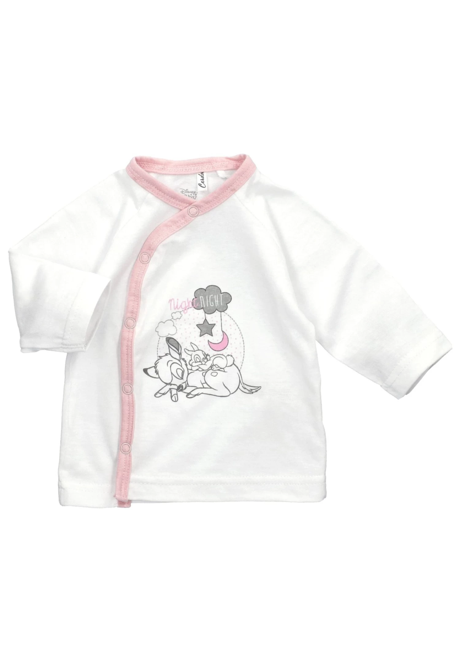 Disney 5Tlg Set Sweets Meets Disney - Pyjama - Weiß Rosa - Afbeelding 2